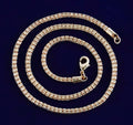 Snake link gold color