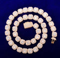 Cluster tennis Gold color